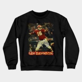 TEXTURE ART- Len Dawnson - RETRO STYLE 1 c Crewneck Sweatshirt